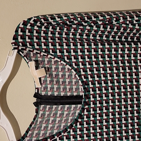 ❤️ MICHAEL MICHAEL KORS MADELEINE FIT & FLARE DRESS, LARGE - Picture 5 of 11